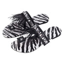Damen-Flip-Flops Star Flips Zebra