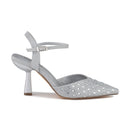 Strieborné sandále Menbur.