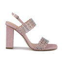 Sandále Menbur vo farbe maquillaje/makeup. 