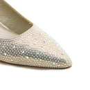 Zlaté spoločenské sandále Menbur.