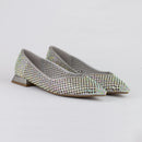 Strieborné baleríny Menbur.