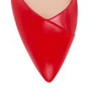 Dámske červené lakové spoločenské baleríny Hogl. 