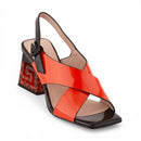 Dámske lakované sándale Epica