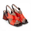 Dámske lakované sándale Epica