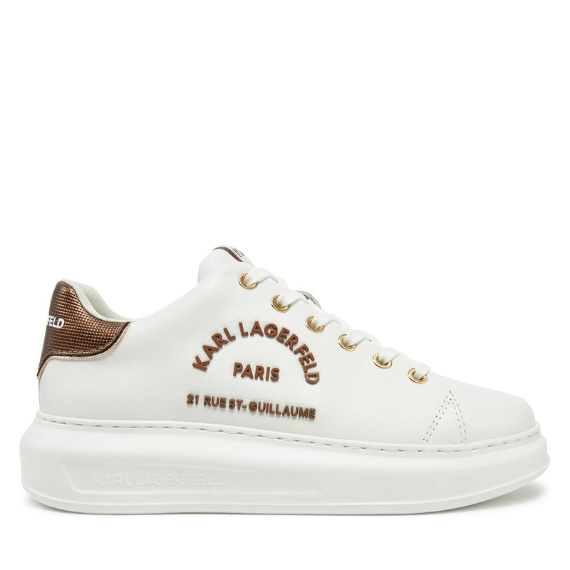 Karl Lagerfeld Paris Women's Katie Sneaker - Casual Fashion Comfort Everyday Shoes